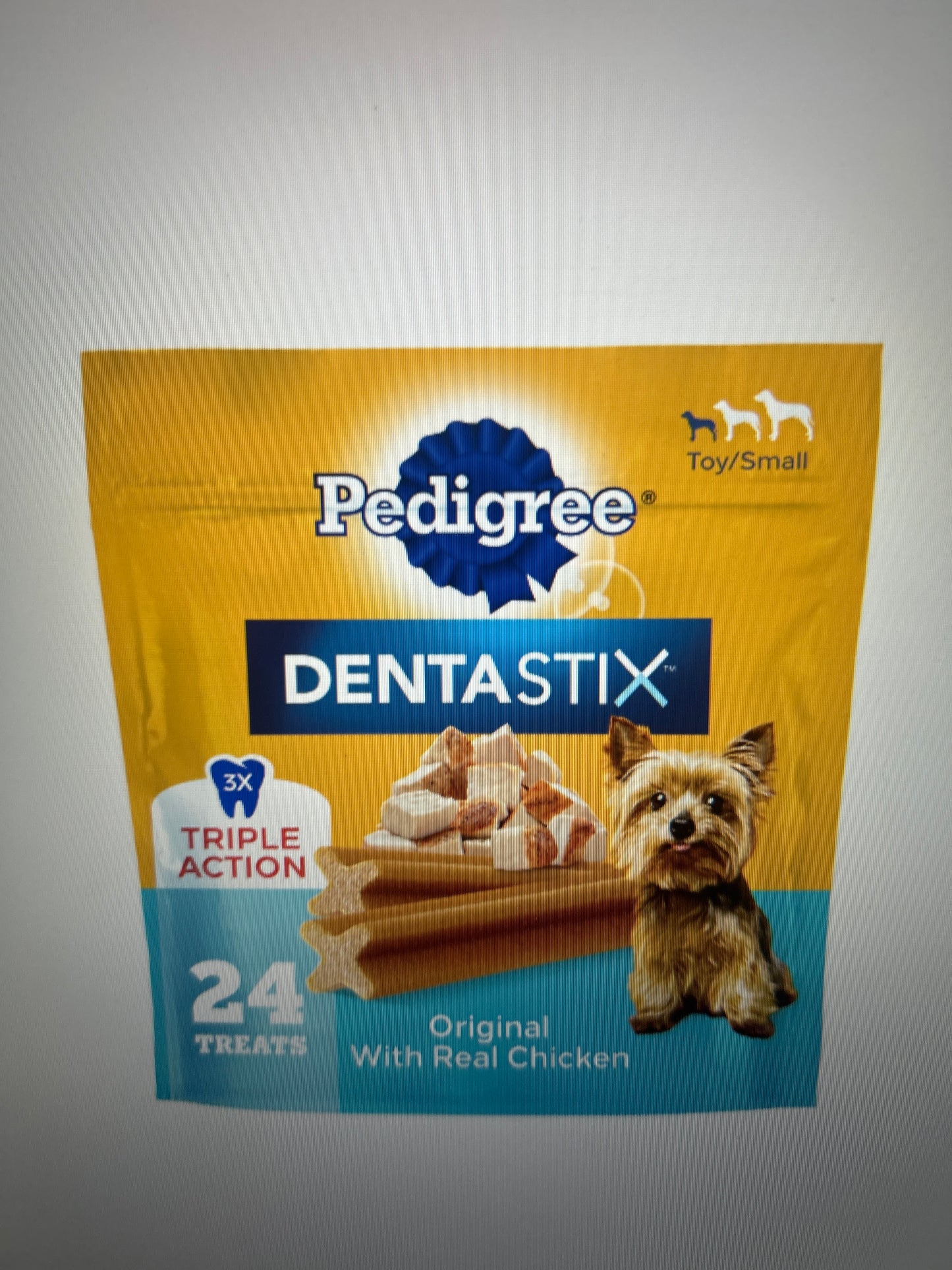 Pedigree Dentastix 24ct Original Chicken - Importado USA