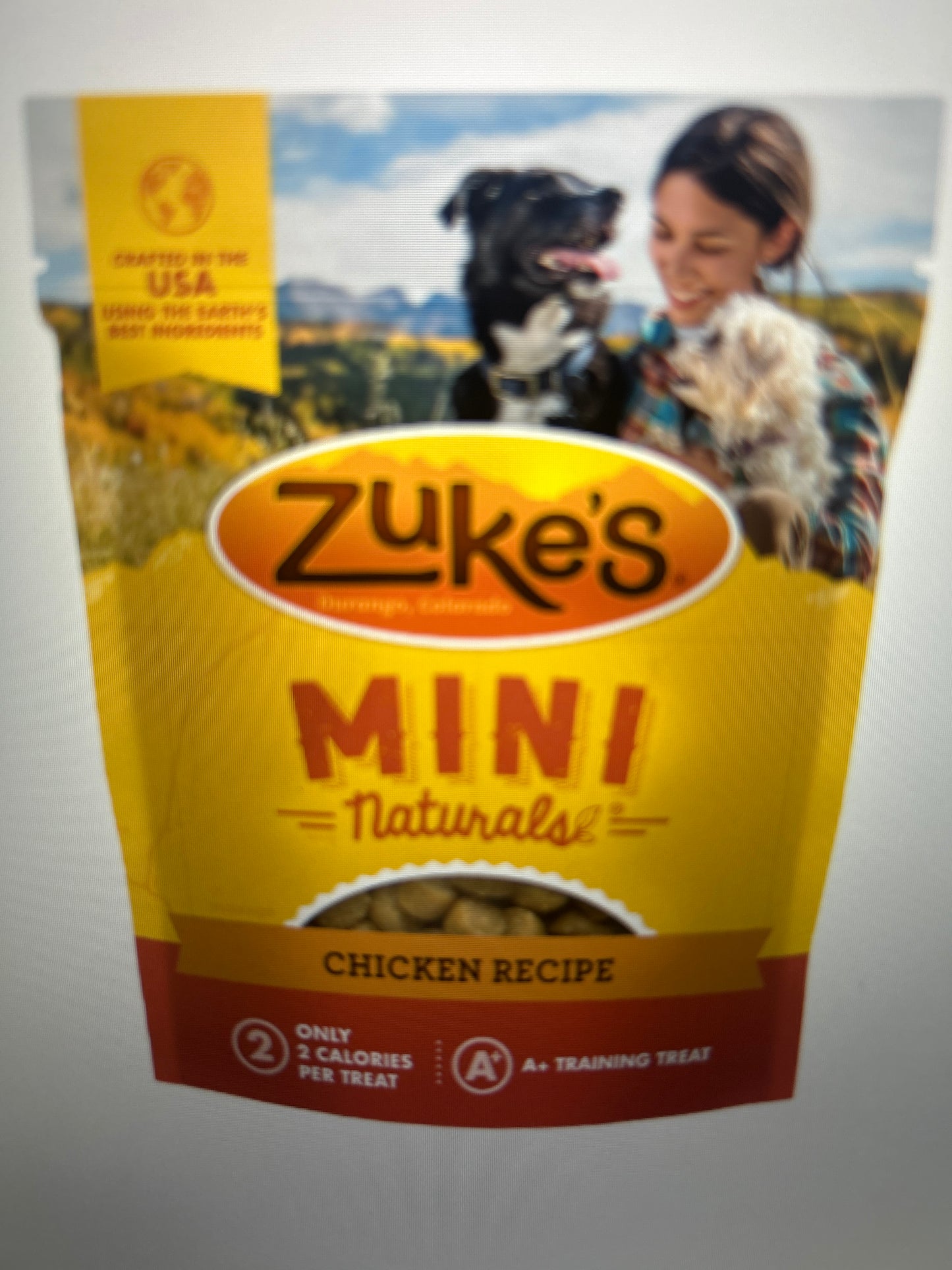 Zuke's Mini Naturals Sabor Pollo - Importado USA