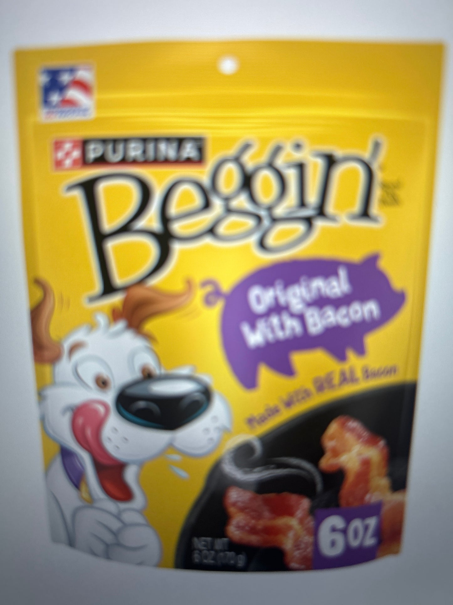 Purina Beggin' Strips Sabor Bacon 6oz - Importado USA