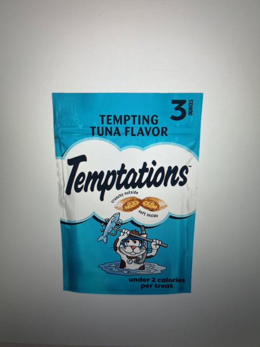 Temptations Snacks para Gatos Sabor Atún 3oz - Importado USA